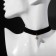 Choker "Strazinka" drop in the cut, the color is white in gold, length 37 cm
