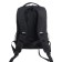 School backpack, 39 x 26 x 19 cm, Grizzly, ergonomic back, laptop department, black