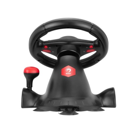 Steering wheel Marvo GT-903, support PS4/PS3/Xbox/Android/PC, cable 2 m-5