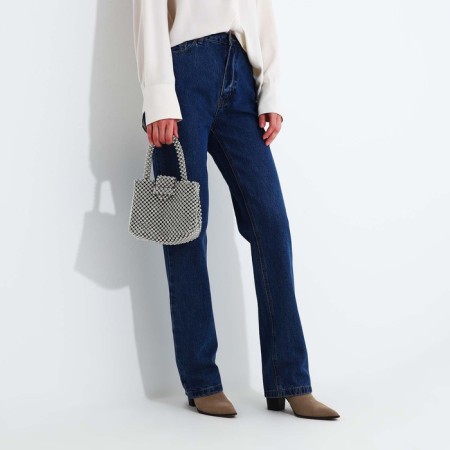 Bag-clate without fastening, color gray color-3