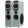 Column 08 "(20-81 Home Sound) speaker 6pcs/2x8"; 2x4 "; 2x1.5" Set 2 columns Eltronic (silver)