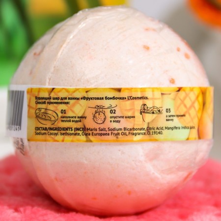 Bombing for the bath "with natural mango juice", 160 g-3