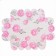 Cookie box, confectionery packaging with PVC lid, "tenderness", 20 x 30 x 8 cm