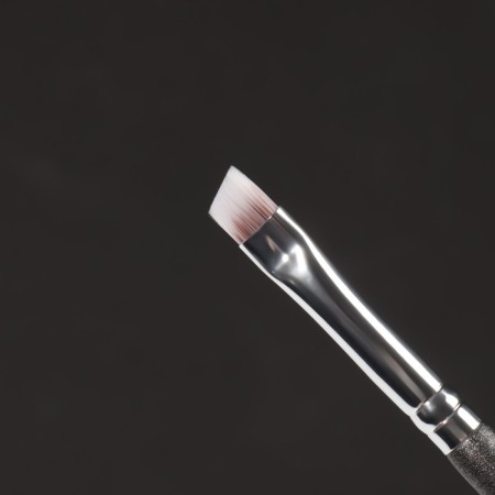 Premium makeup brush, 15.8 cm, black color-2