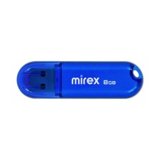 Flashka Mirex Candy Blue, 8 GB, USB2.0, Thu up to 25 MB/s, PBU up to 15 Mb/s, blue