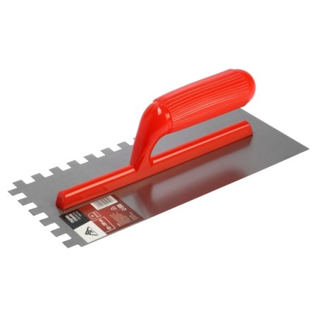 SHOMHNICHAR, steel, plastic handle, tooth 10 x 10 mm, 125 x 280 mm-3