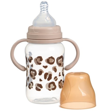 Finding bottle, wide throat Animal, 270 ml., With handles-2