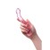Sexus Glass bilateral phallimitator, glass, pink, 20.5 cm