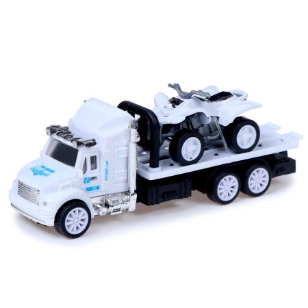 Inertial “tow truck” with ATV, mix-4