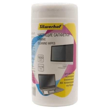 Silwerhof Classic napkins for monitors/plasma/LCD TVs/laptops tube 1 107487