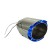 Nozzle on a muffler, planting 63 mm, 12V, blue backlight, wire 15 cm