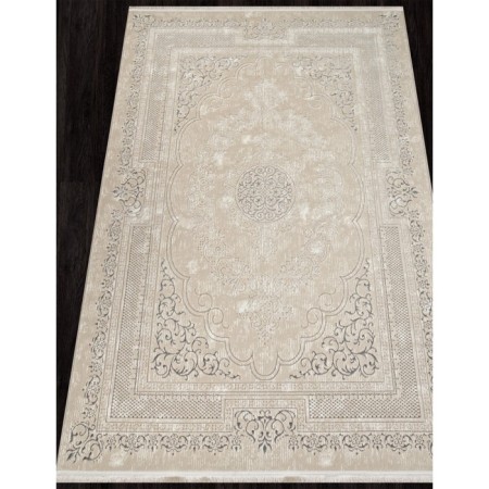Rectangular carpet Valentis mikonos, size 200x400 cm, color Cream/A.Gri-1