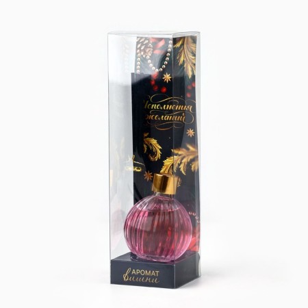 Diffusor Aromatic sticks "New Year's collection: fulfillment of desires", the aroma of cherry, 50 ml-4