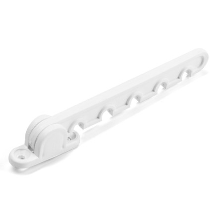 PVC windows limiter, 5 position., White-8