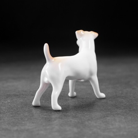 Souvenir "Jack-Rassel-terrier", 7 x 4 x 8 cm, porcelain-2
