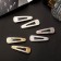 Invisibility for Herty hair (set 6 pcs) marble, 5.5 cm, mix