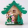 Light decor "House of Santa Claus" 6.9 × 12.4 × 11.2 cm, mix