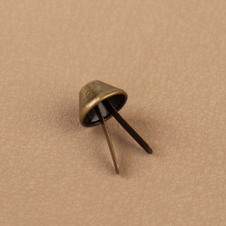 Ножка для дна сумки, d = 15 мм, цвет бронзовый-3