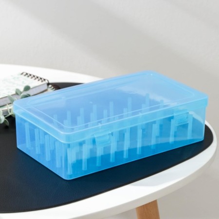 Organizer for storing threads, 42 departments, 23.5 × 13.5 × 6.5 cm, color mix-8