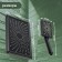 Set of shower League Zein Z3554, upper on the hinge, rectangular, black