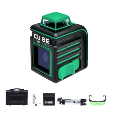 Laser Laser ADA Cube 360 ​​Home Green Ultimate Edition, 20/70 m, ± 3 mm/10 m, 360 °