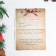 Letter to Santa Claus "New Year - 1" with a craft envelope, mix