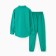 Women's costume (shirt/pants), green color, size 44