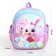 Baby backpack on lightning, "chosen", pink/blue color