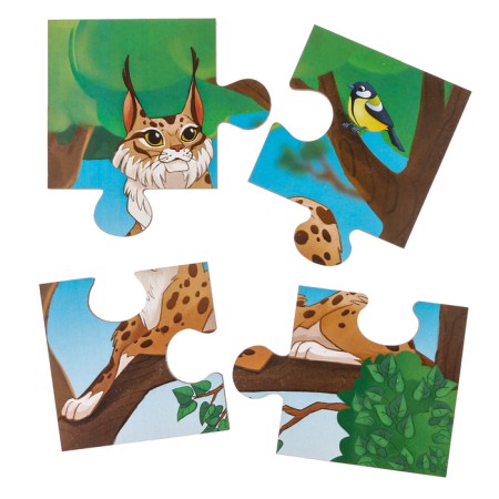 Puzzles "Forest Beasts"-7