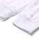 Children's sliders "Antoshka", white color/hearts, height 80