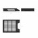Paper tray horizontal Erichkrause Classic, mesh, black