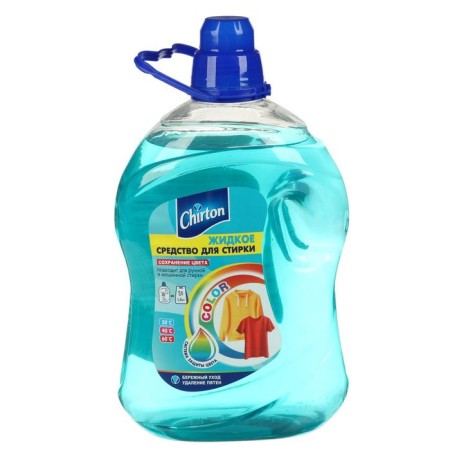 Liquid for washing chirton "for colored fabrics" 3 l