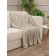 Texrepublic blanket, size 150x200 cm, beige color