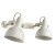 2 lamps are white