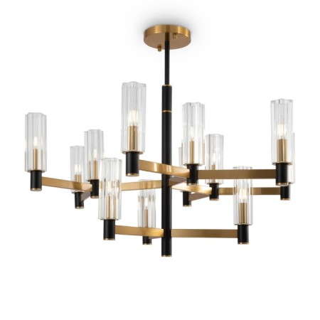 Caustra Freya Fr5167PL-12BS AMBRA, 860x860x708 mm, E14, 12x40W, brass color