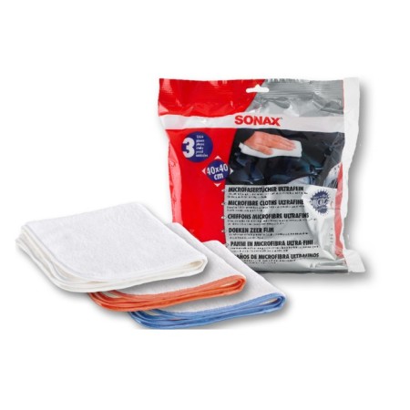 Microfiber napkins for delicate finish cleaning Sonax, 3 pcs