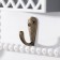 Keywood tree 2 hook "House - Birds on the branch" White 4x20x30 cm
