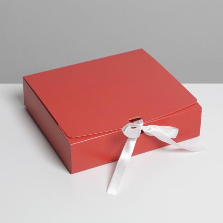 Gift folding box, packaging, “red”, 20 x 18 x 5 cm-1