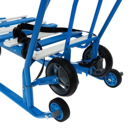 Sled "Timka 5 station wagon", blue color-3