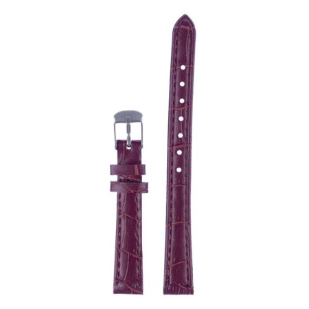 Solomon watch strap, 12 mm, eco-leather, L-19 cm, brown-1