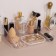 Organizer for storing manicure/cosmetic supplies, 8 sections, 26 × 20 × 7 cm, transparent/mix color