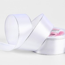 A satin ribbon 