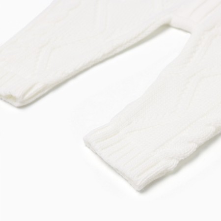 Knitted Knitty Children's Minaku, white color, height 80-86 cm-12