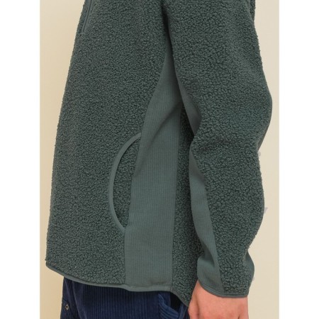 Jacket for boys, height 122 cm, khaki color-5