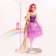 ANNA doll-model articular, in a magnificent dress, with accessories, mix