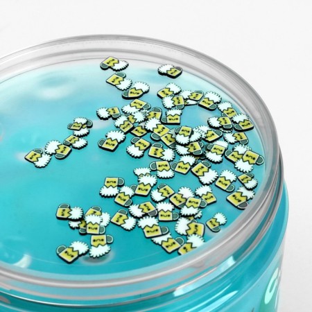 Two -layer slime "Sea" with charming, turquoise, 350 g-12