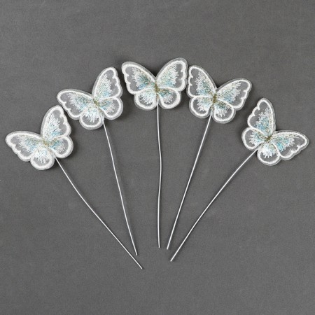 Set for decorating "Butterflies", 5 pcs