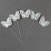 Set for decorating "Butterflies", 5 pcs
