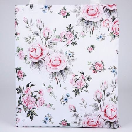 Bag Schoper "Rose", 35x0.5x40 cm, Department without lightning, without lining, white-6