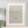 MDF photo frame "Ellis" 40x50 cm, with a paspartm, natural (plastic screen)